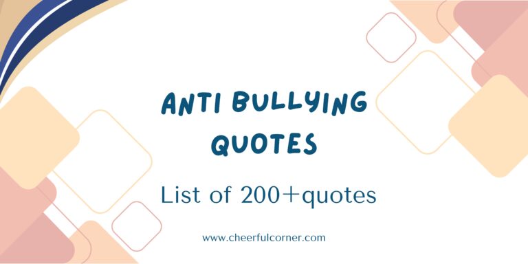 The Power of Anti-Bullying Quotes and Effective Policies for Future